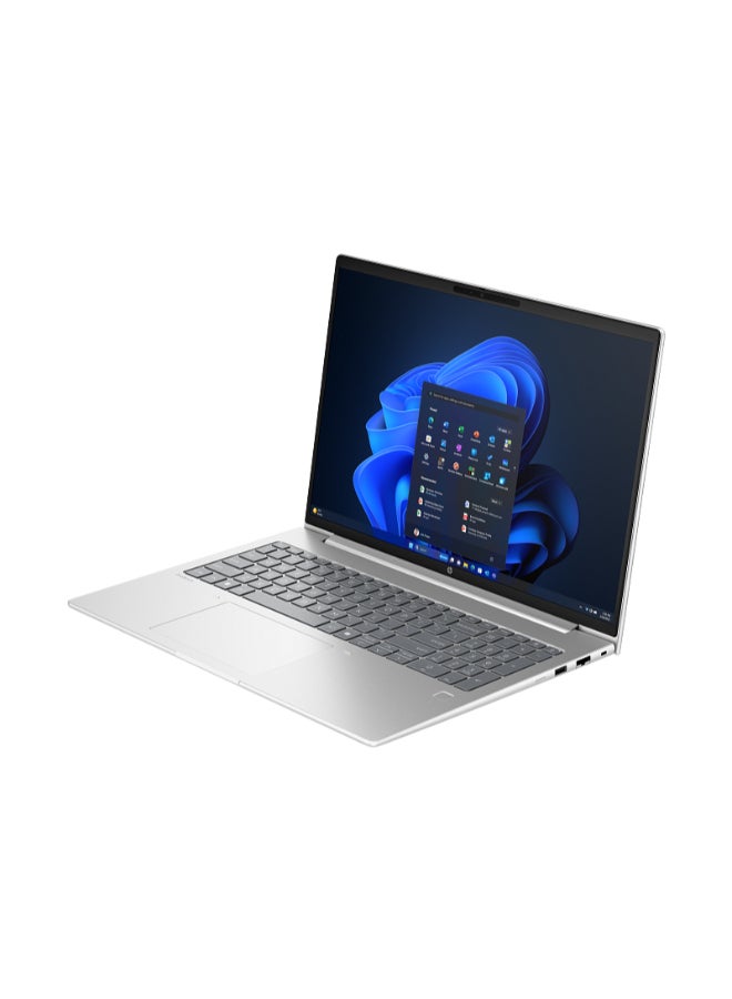 HP لابتوب ProBook 4 (إصدار مطور) بشاشة WUXGA مقاس 16 بوصة (1920×1200)، معالج Core Ultra 7 255U، ذاكرة وصول عشوائي DDR5 سعة 24 جيجابايت، قرص صلب SSD سعة 512 جيجابايت، معالج رسومات Intel UHD، نظام التشغيل Windows 11، يدعم اللغتين الإنجليزية والعربية، لون فضي الإنجليزية/العربية فضي - Image 3
