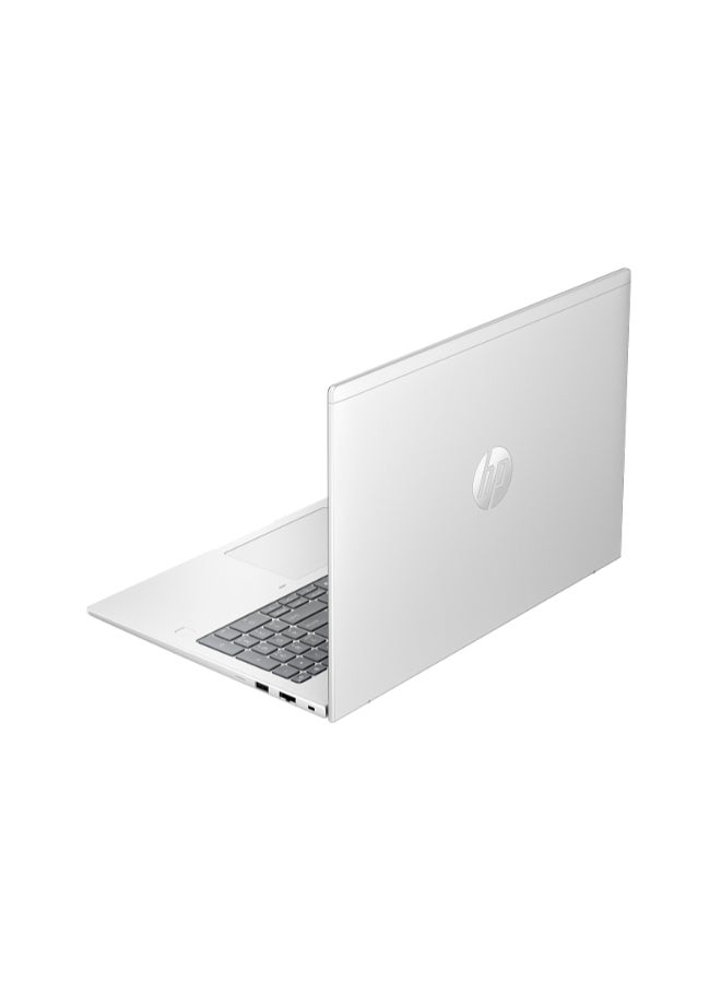 HP لابتوب ProBook 4 (إصدار مطور) بشاشة WUXGA مقاس 16 بوصة (1920×1200)، معالج Core Ultra 7 255U، ذاكرة وصول عشوائي DDR5 سعة 24 جيجابايت، قرص صلب SSD سعة 512 جيجابايت، معالج رسومات Intel UHD، نظام التشغيل Windows 11، يدعم اللغتين الإنجليزية والعربية، لون فضي الإنجليزية/العربية فضي - Image 4