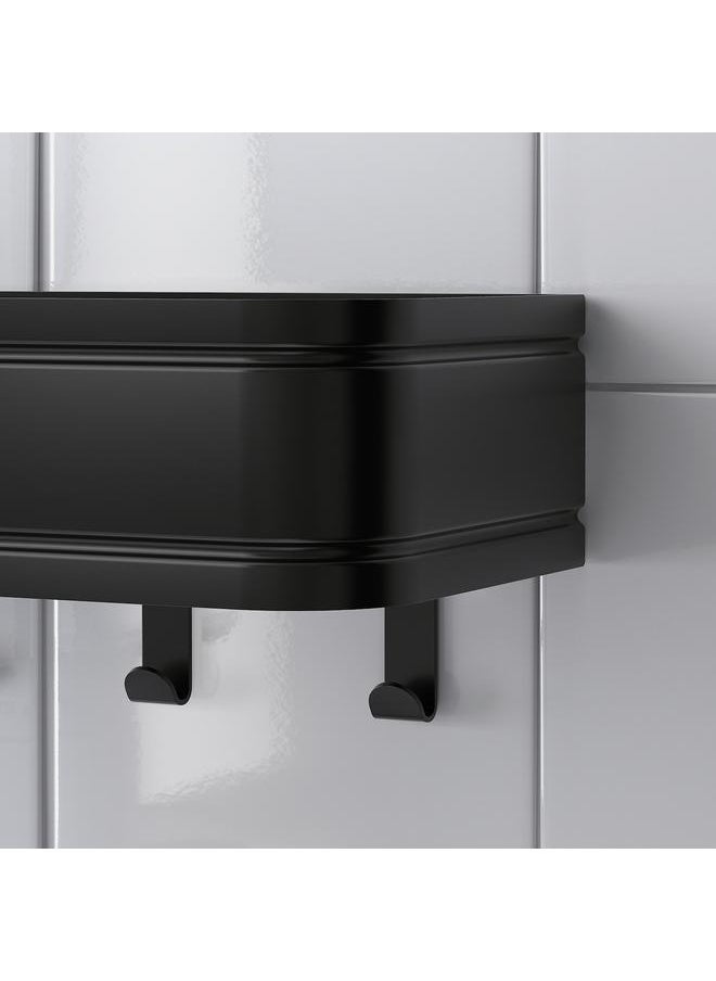 Generic - Wall shelf with 5 hooks - Image 1