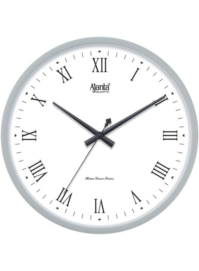 Ajanta Wall Clock - Home Decore Series Clocks - 10027 - Grey - Image 1