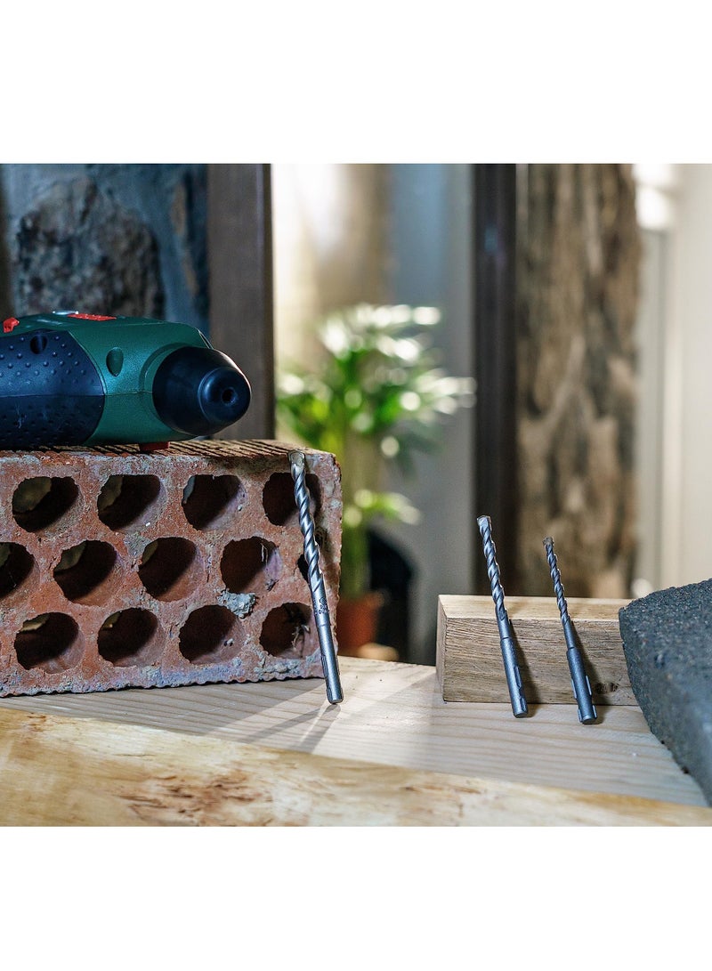 BOSCH Home and Garden Sds Quick Concrete Drill Bit Set Grey 5/6/8 mm - Image 5