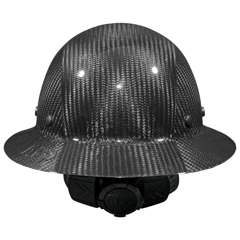 AFP Fiber Full Brim Hard Hat | 6 Point Ratchet Suspension | OSHA & ANSI Rated | Hard Hats for Men | Premium Construction Helmets for Safety - Image 3