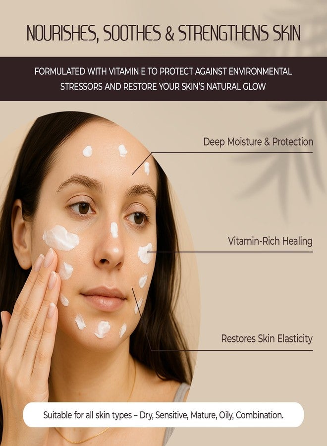 Aniise Restorative Face Cream with Vitamin E for Daily Use - Reduces Wrinkle, Hydrates and Refreshes Skin - Gentle Moisturizer, Normal Skin Formula - All Natural, Vegan 1 oz (Packaging May Vary) - Image 3