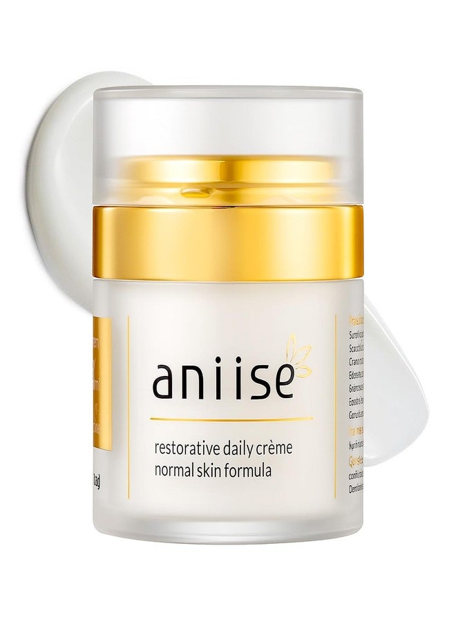 Aniise Restorative Face Cream with Vitamin E for Daily Use - Reduces Wrinkle, Hydrates and Refreshes Skin - Gentle Moisturizer, Normal Skin Formula - All Natural, Vegan 1 oz (Packaging May Vary) - Image 1