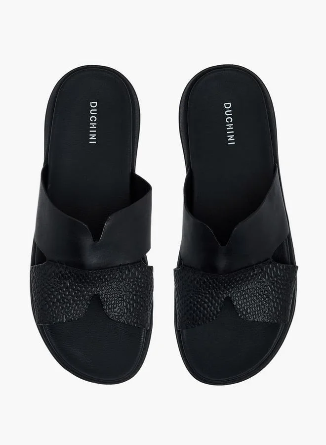 دوتشيني Men Leather Comfort Sandals