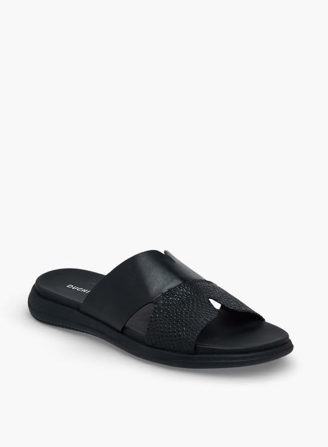 DUCHINI Men Leather Comfort Sandals - Image 3