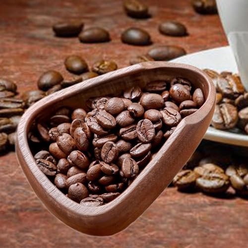 ATORSE Wooden Coffee Bean Bowl Espresso Dosing Cup for Restaurant Kitchen Household - Image 4