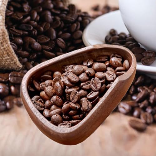 ATORSE Wooden Coffee Bean Bowl Espresso Dosing Cup for Restaurant Kitchen Household - Image 3