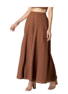 indya Printed Flared Palazzo Pants  - Image 3