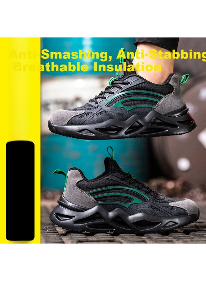 Old housekeeper Housekeeper Men'S Safety Shoes Anti-Smashing Anti-Piercing Electrician Insulation 6Kv Super Light Wear-Resistant Work Safety Shoes Size 44 - Image 5