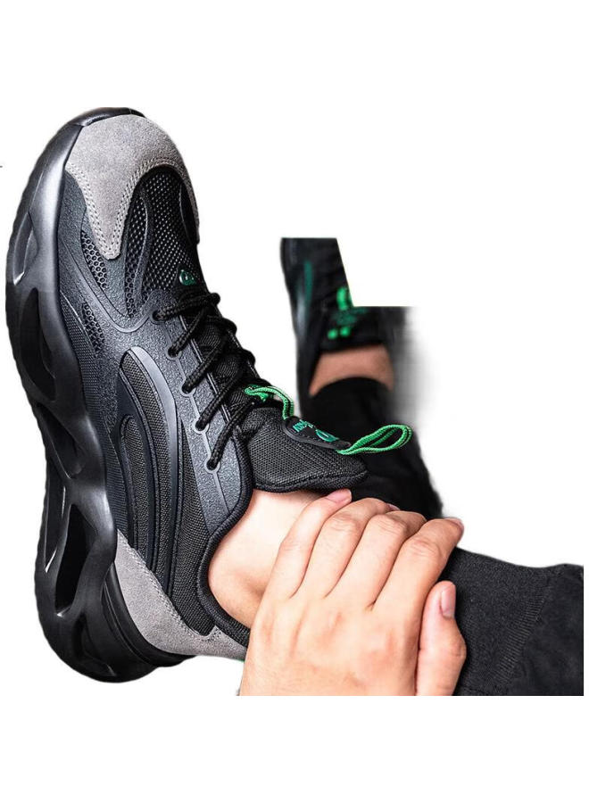 Old housekeeper Housekeeper Men'S Safety Shoes Anti-Smashing Anti-Piercing Electrician Insulation 6Kv Super Light Wear-Resistant Work Safety Shoes Size 44 - Image 1