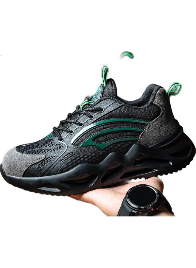 Old housekeeper Housekeeper Men'S Safety Shoes Anti-Smashing Anti-Piercing Electrician Insulation 6Kv Super Light Wear-Resistant Work Safety Shoes Size 44 - Image 2