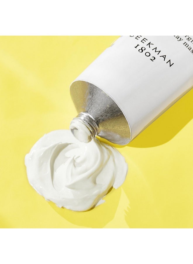 Beekman 1802 Beekman 1802 Milk Glaze 10% Lactic Acid Pore Purging Clay Face Mask - Fragrance Free - 2.3 oz - Gently Exfoliates - With Dead Sea Mud & Kaolin - Good for Sensitive Skin - Cruelty Free  - Image 5