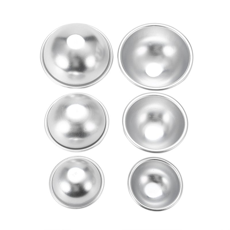 Handmade Aluminium Alloy Bath Bomb Molds Fizzy Crafting DIY Cake Mould Tools - Image 2