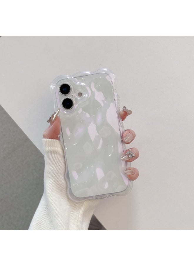 Generic - Niche High-grade Electroplated Shell For IPhone16pro Max Mobile Phone Shell Apple 15 14/13 Creative-Color:Qf Bubble Transparent Glitter Pink-Applicable Models:12pro (without Packaging) - Image 1