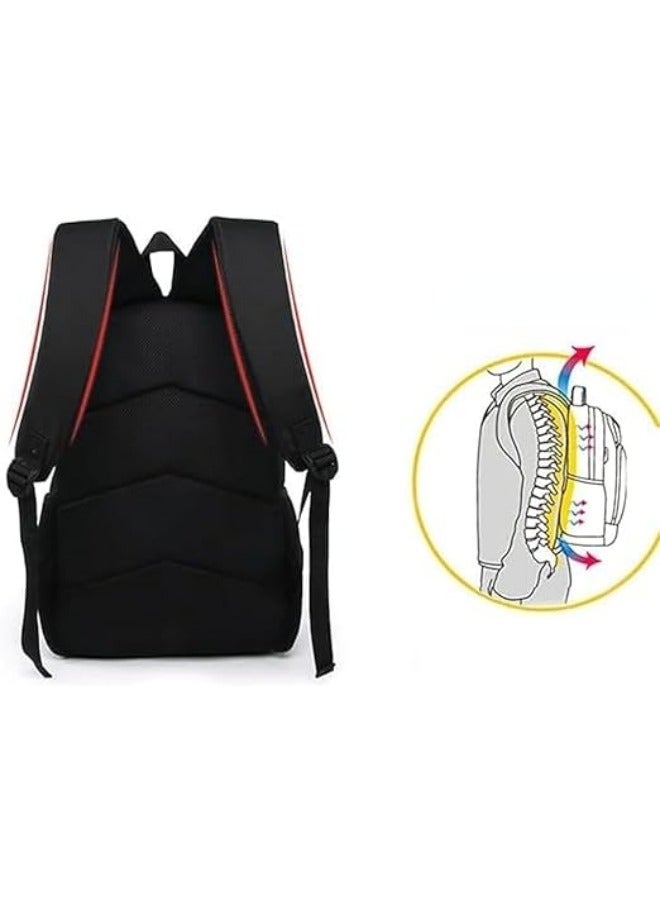 general 3Pcs Backpack Set,Spider-Man School Backpack,Large Capacity Casual Backpack with Lunch Bag and Pencil case for Kids Fans - Image 4