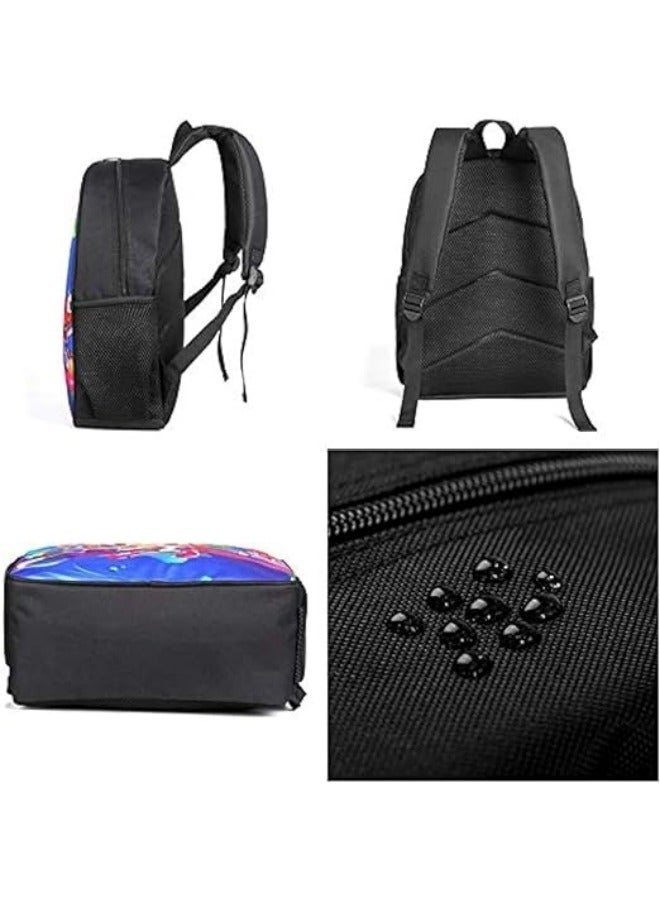 general 3Pcs Backpack Set,Spider-Man School Backpack,Large Capacity Casual Backpack with Lunch Bag and Pencil case for Kids Fans - Image 5
