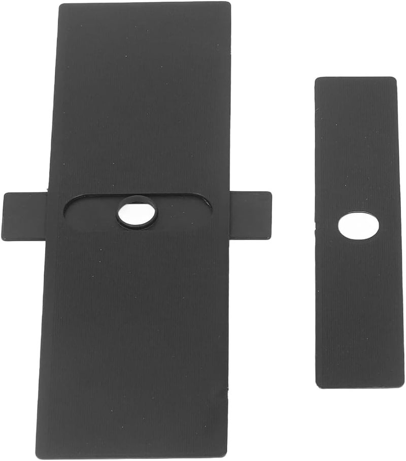 GUPE Car Shift Panel Dust Cover, 8015A066 8015A065 2PCs Shift Lever Panel Trim Strip Easy to Install Gear Shift Panel Cover Replacement for MITSUBISHI Pajero V93 V80 V87 V97 - Image 1