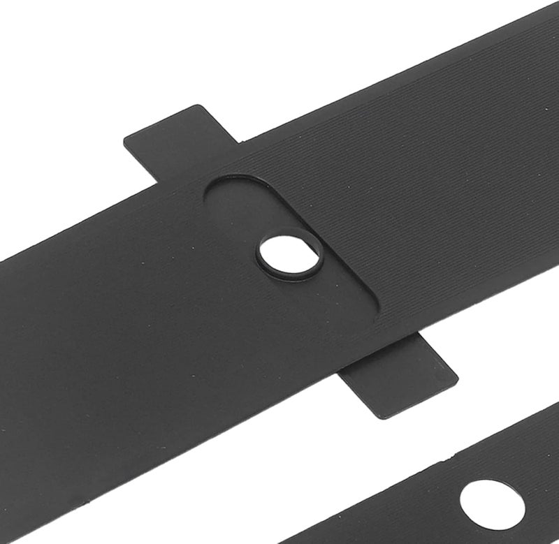 GUPE Car Shift Panel Dust Cover, 8015A066 8015A065 2PCs Shift Lever Panel Trim Strip Easy to Install Gear Shift Panel Cover Replacement for MITSUBISHI Pajero V93 V80 V87 V97 - Image 2