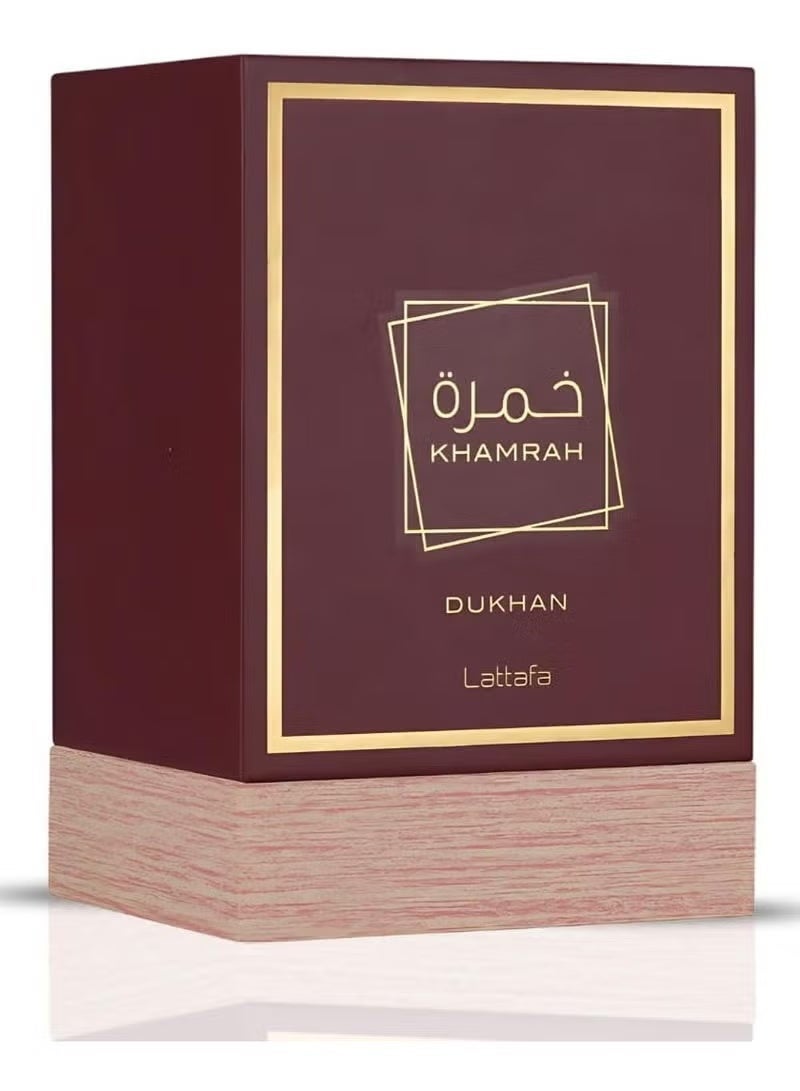 Lattafa Khamrah Dukhan Eau De Parfum -100ml - Image 2