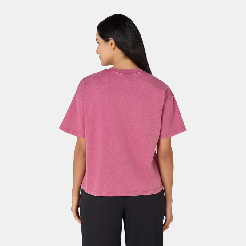 UNDER ARMOUR Pink Women's Boxy Heavyweight T-Shirt for Women | Best Price UAE