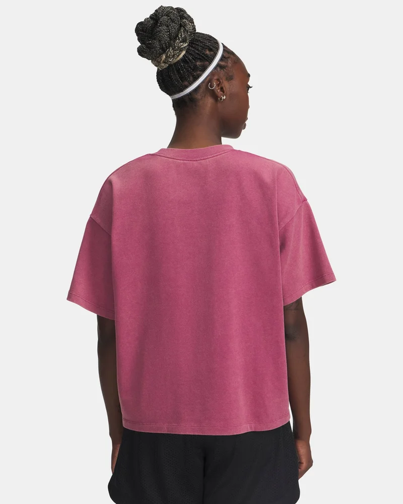 UNDER ARMOUR Women's Boxy Heavyweight T-Shirt