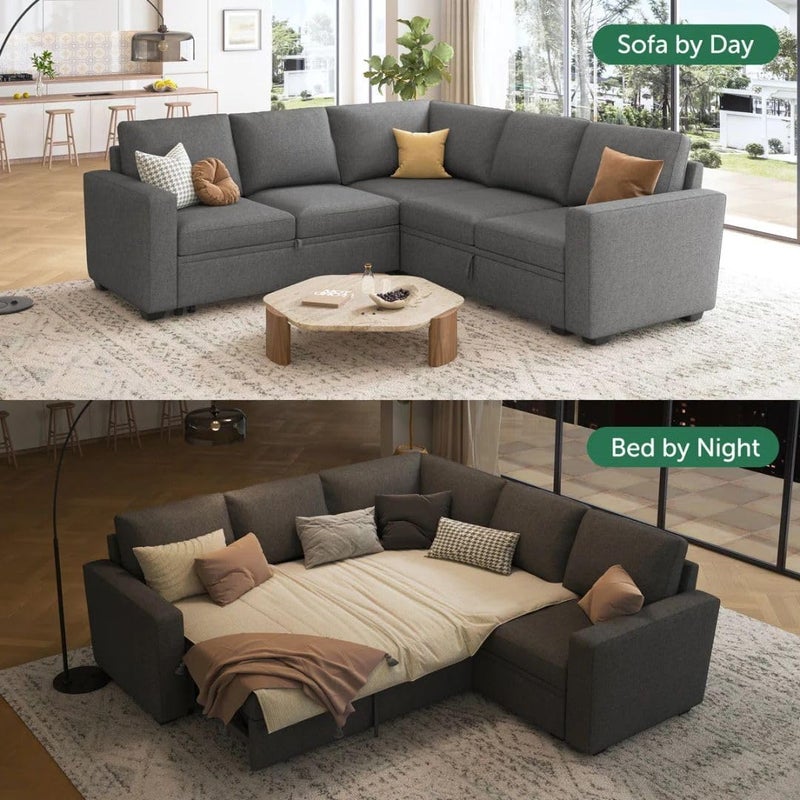 Comfynest Modular Sleeper Sectional Sofa Bed - Image 5