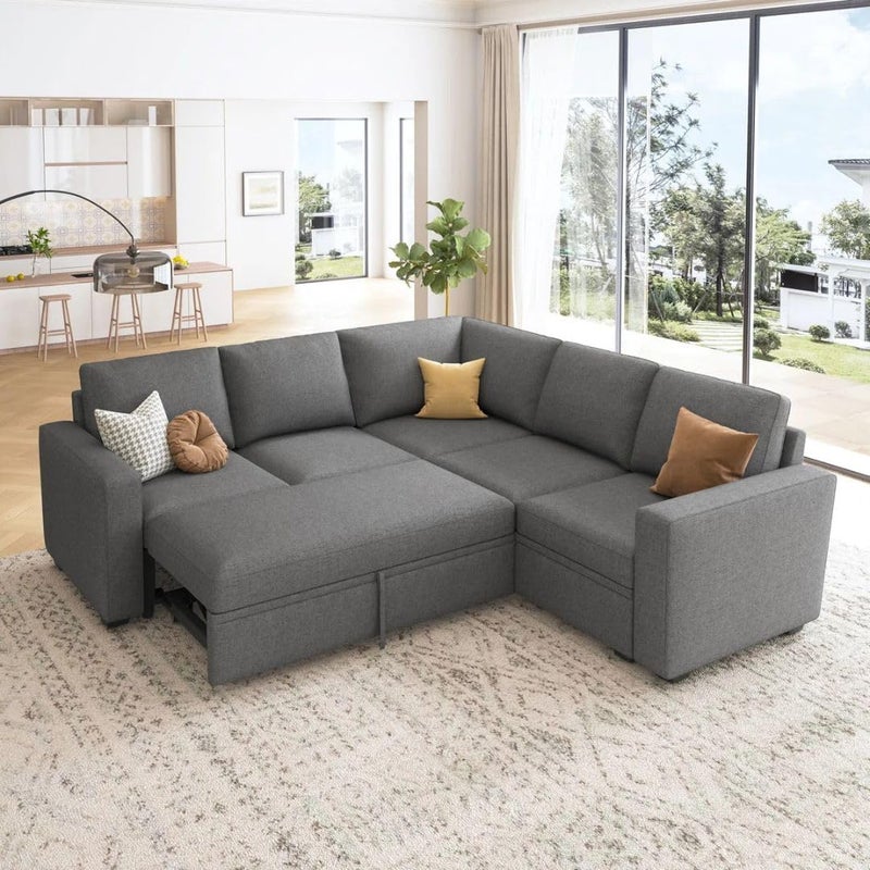 Comfynest Modular Sleeper Sectional Sofa Bed - Image 3