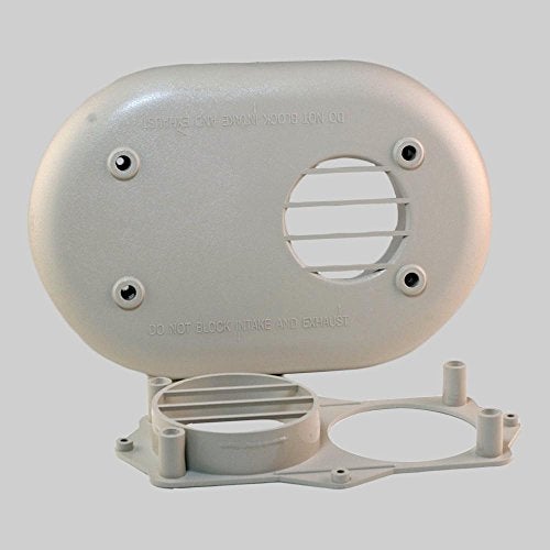DiversiTech HVENT2 2-Inch Horizontal Vent Termination Kit for Tankless Gas Water Heater, High Efficiency Furnace, 9.65" x 2.9" x 13.45" - Image 1