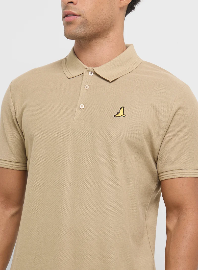 BRAVE SOUL Basic Polo Shirt
