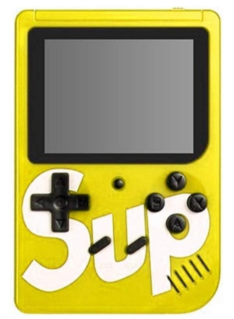 ELTRAZONE "INJOY SUP Game Box – 400 Retro Games in 1 Mini Console, Connects to TV (Yellow)" - Image 1