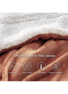 Brandonn New Born Baby Blankets All Season Fluffy 2 Layered Ac Wrapping Sheet Flannel And Sherpa Blanket For Baby Boys And Baby Girls Toddlers 130 Cm X 105 Cm (324 Months)… Lightweight  - Image 5