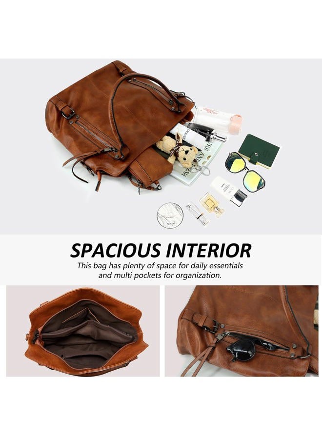 TANTOMI Crossbody Bags Set for Women, Tote Handbags Large Purse Shoulder Hobo Ladies Wallet with Adjustable Straps - Image 5