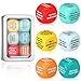 Simgoing 6 Pcs Conversation Cube Ice Breaking Supplies Table Talk Topic Cube Social Emotional Learning Activities Wood Conversation Starter Dice with Tin Box for Kid Counselor Therapist - Image 2