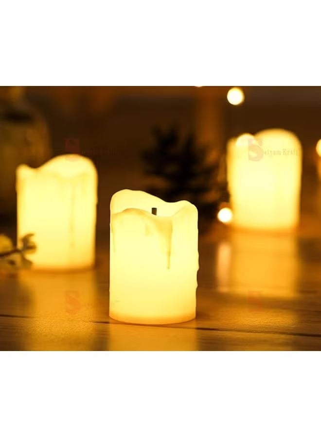 12 pieces - LED Tea Light Candles - Image 2