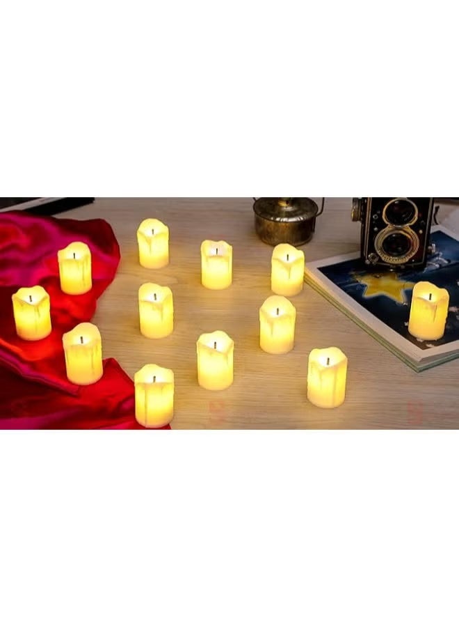 12 pieces - LED Tea Light Candles - Image 4