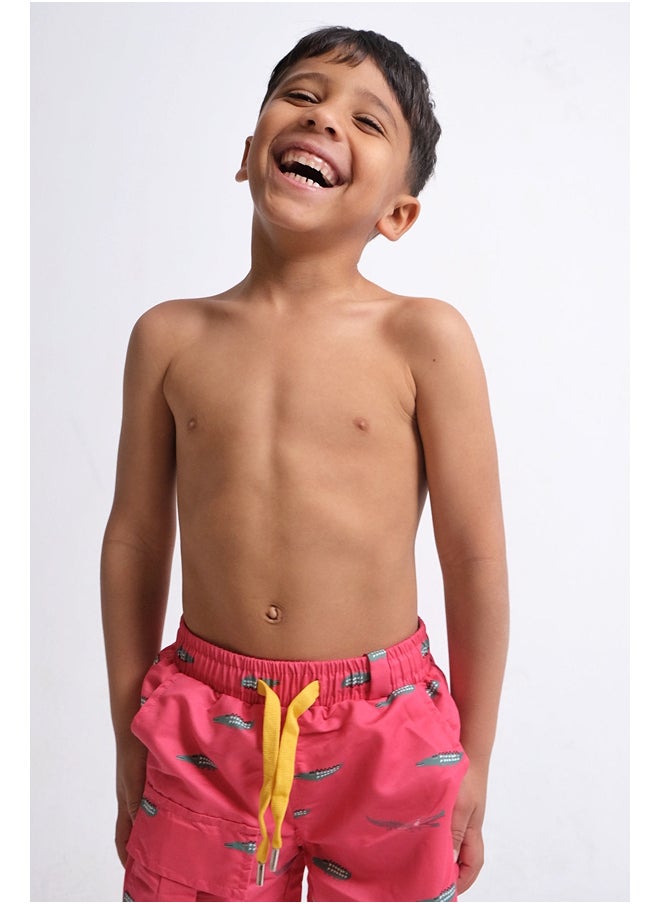 playmore - Crocodiles Coral Swim Suit - Image 1
