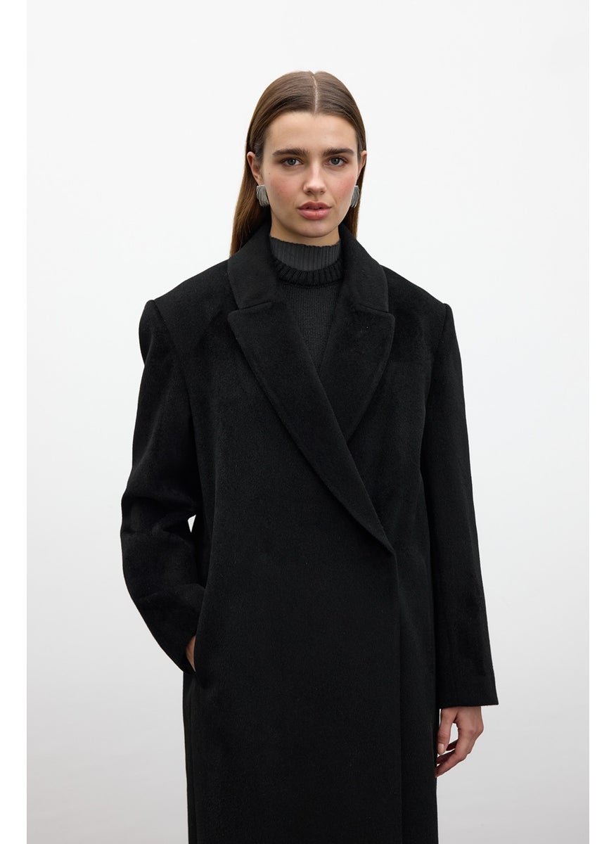 Belted Long Cashmere Coat Black - pzsku/Z23967EE9440AB4DF3CB4Z/45/_/1741272234/44742314-590a-4d16-9636-657ce479427c