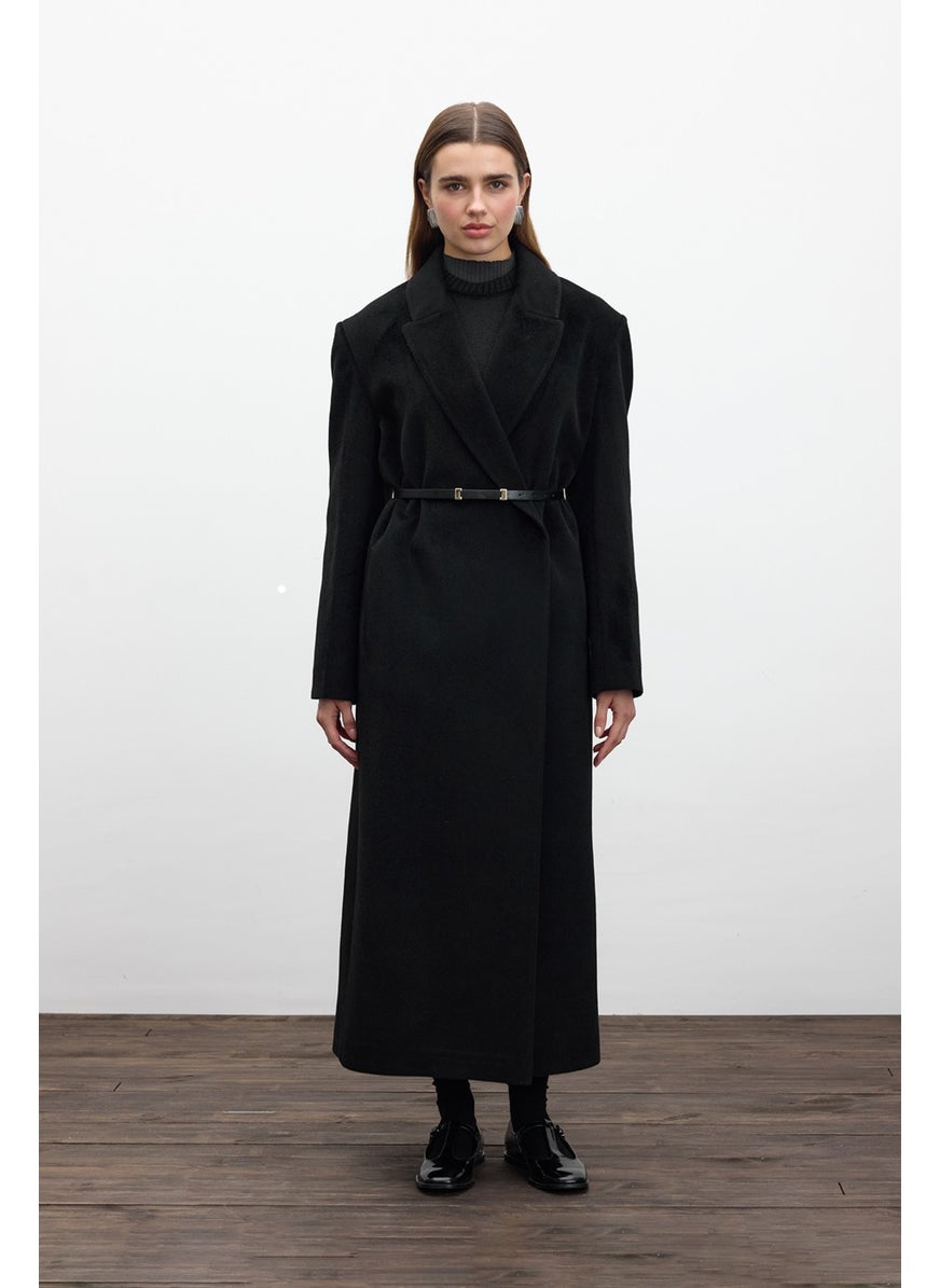 Belted Long Cashmere Coat Black - pzsku/Z23967EE9440AB4DF3CB4Z/45/_/1741272247/7251fc86-4f93-490c-9e03-7f704f2d4967