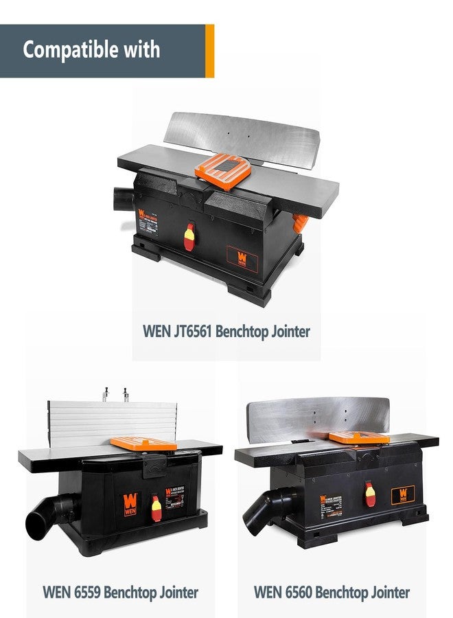 POWERTEC 6 Inch Jointer Blades for WEN 6560, 6560T, 6559, JT6561 Jointer, Replacement for 6560-083 Jointer Knives, Set of 2 (14815W) - Image 5