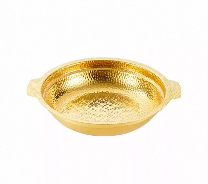 Generic Premium Gold Decorative Tagine Plates, Heavy Weight, 1 Piece Set, Traditional Moroccan Style Serving Dishes .abe - Image 2