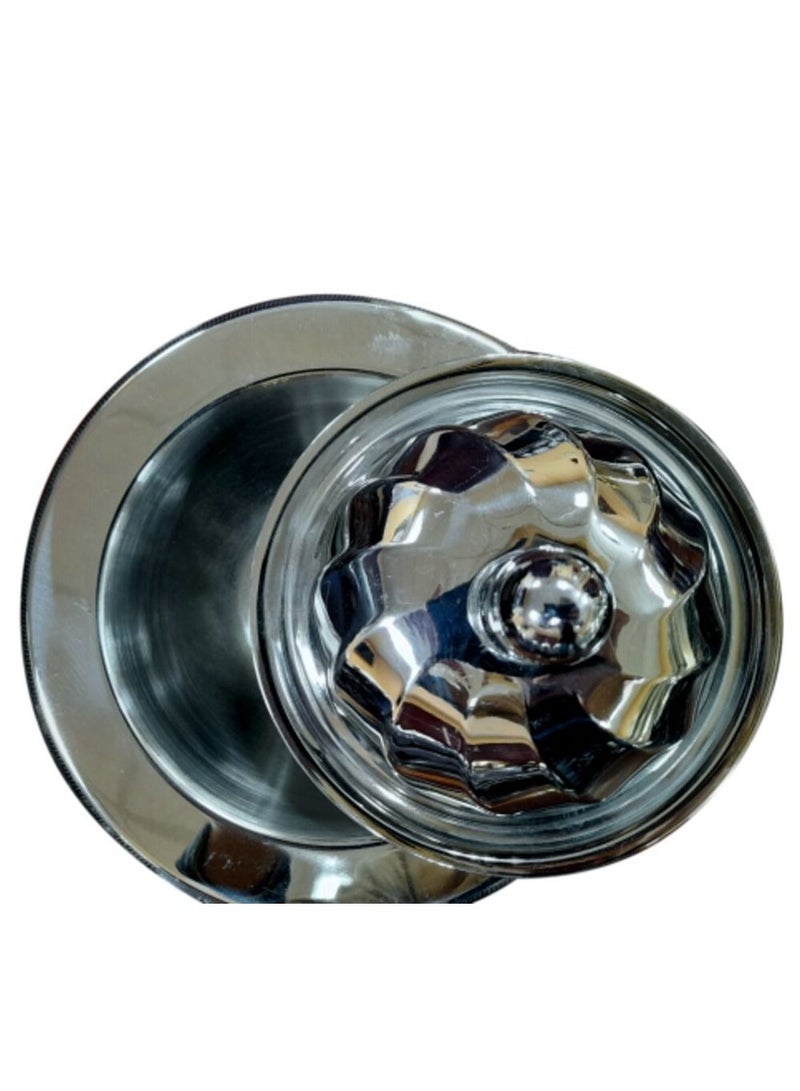 Jazz large round silver tamrya - Image 3