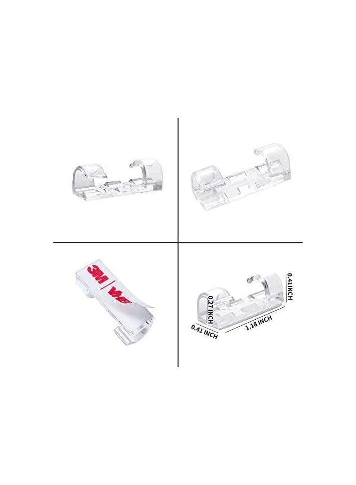 40 pieces transparent wire organizer - Image 4