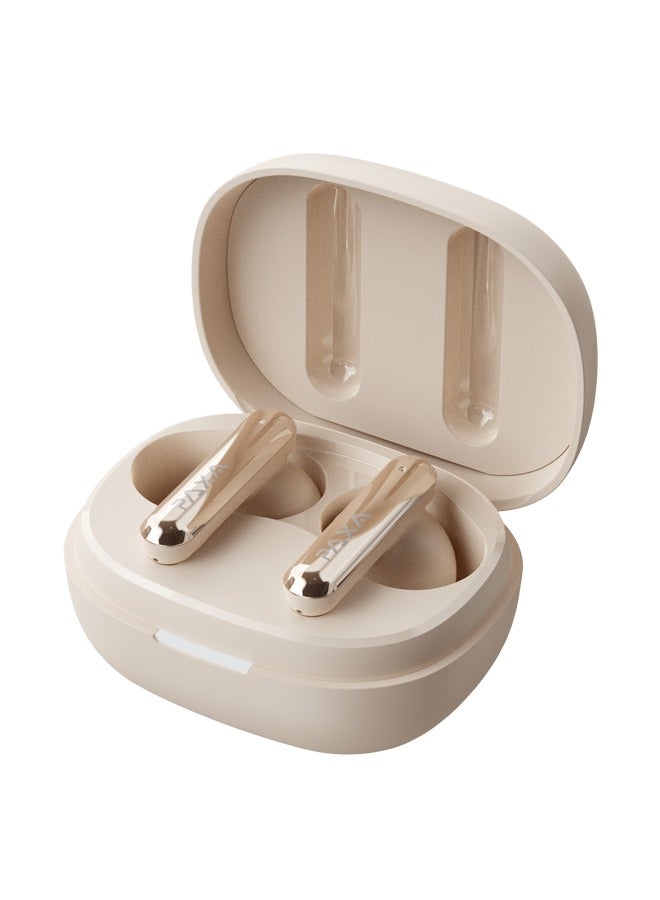 PAXA-PA-T01 Wireless Bluetooth Headset-Beige - Image 1