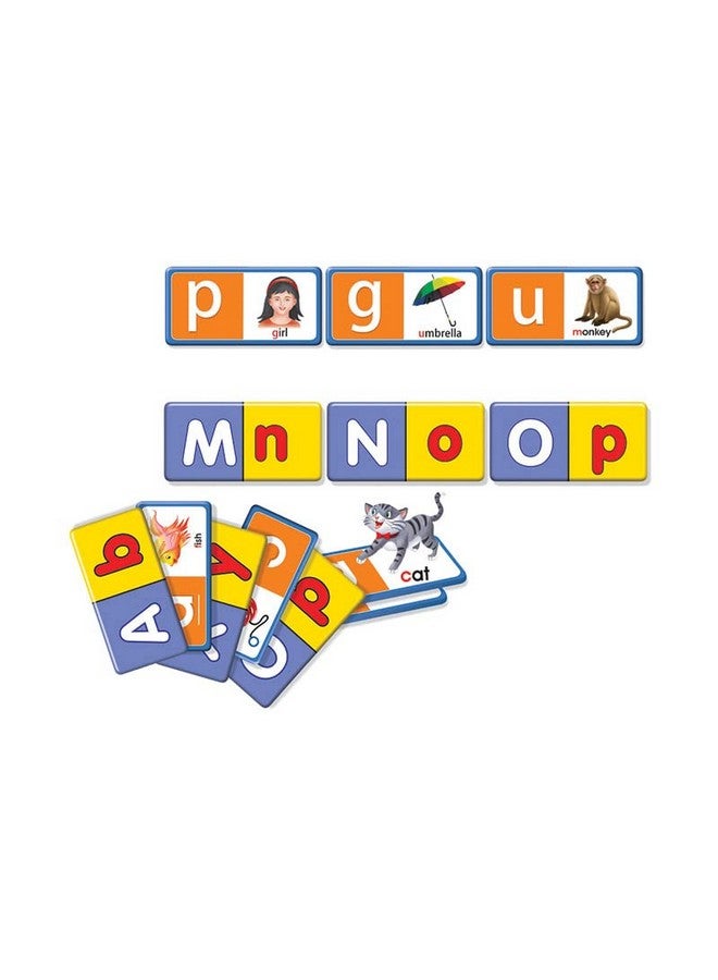 Creative's Creative’s Alphabet Dominoes & Fun with Shapes and Colours Combo | Educational & Interactive Pre-School Learning Game | Improves Hand-Eye Coordination | Gifting Pack for Kids 3+ Years (Set of 2 Box) - Image 2