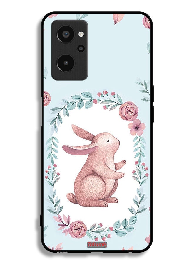 Tolwak Realme 9i 4G Protective Case Cover Rabbit - Image 2
