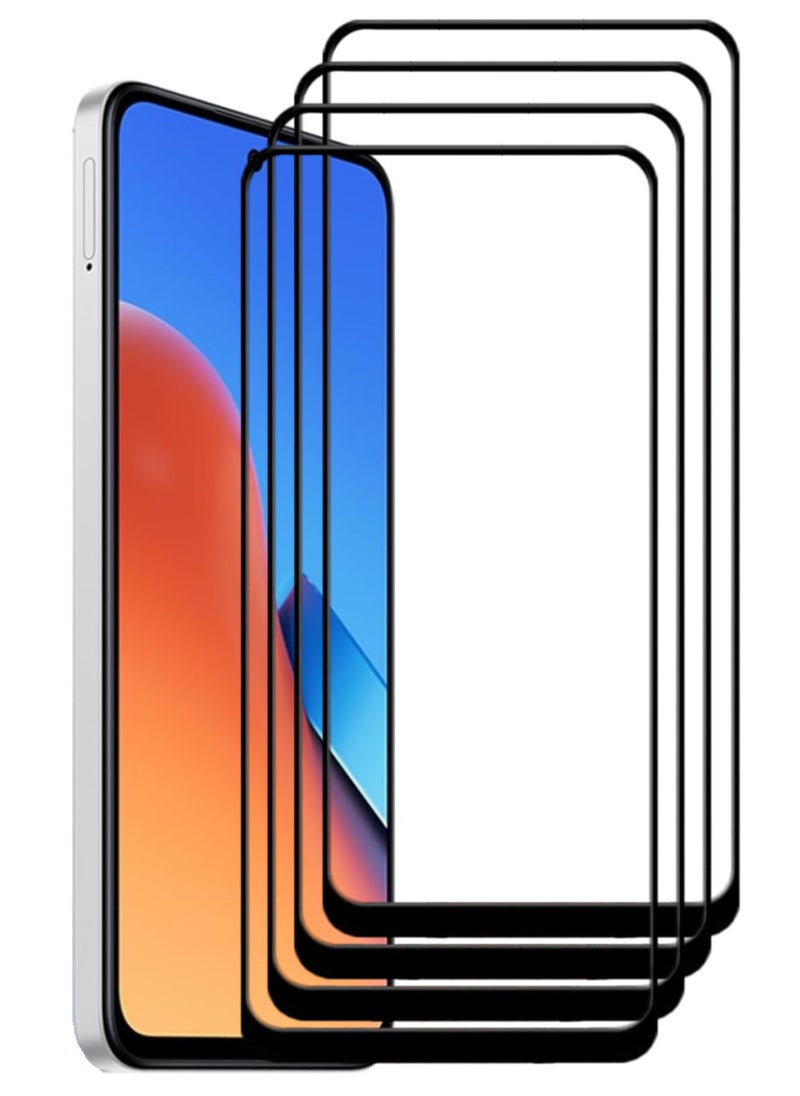 ACLIX 4 Pieces Antistatic ESD Dustproof Premium Quality High Definition Tempered Glass Screen Protector Designed For Xiaomi Redmi 12 - Image 1