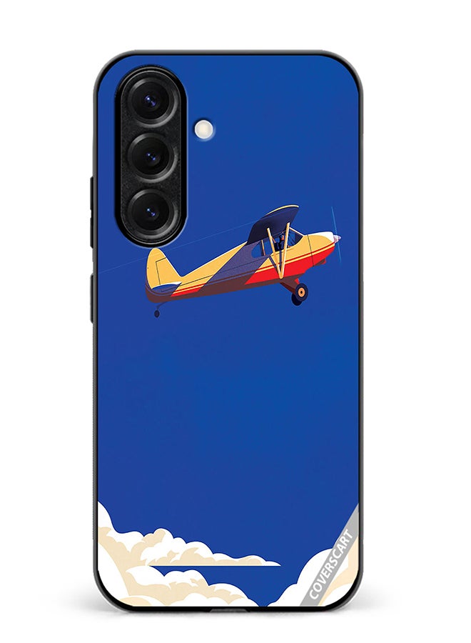 VR CREATIVE Protective Case Cover For Samsung Galaxy A56 Airplane Design Multicolour