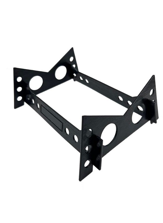 WYZBEN Support Display Stand For Rc Catamaran Boat, Ship, Speedboat Model, Diy Black Plastic Rc Toy Boat Hull Stand Holder - Image 1