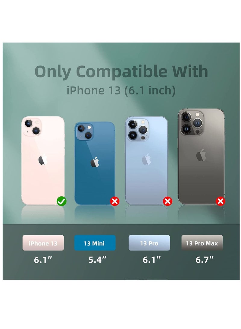 DUSALA Compatible with iPhone 13 Case, [Drop Protection] [Anti-Scratch] Shockproof Liquid Silicone Anti-Fingerprint Cover with Microfiber Lining Phone Case for iPhone 13 6.1" - Image 5